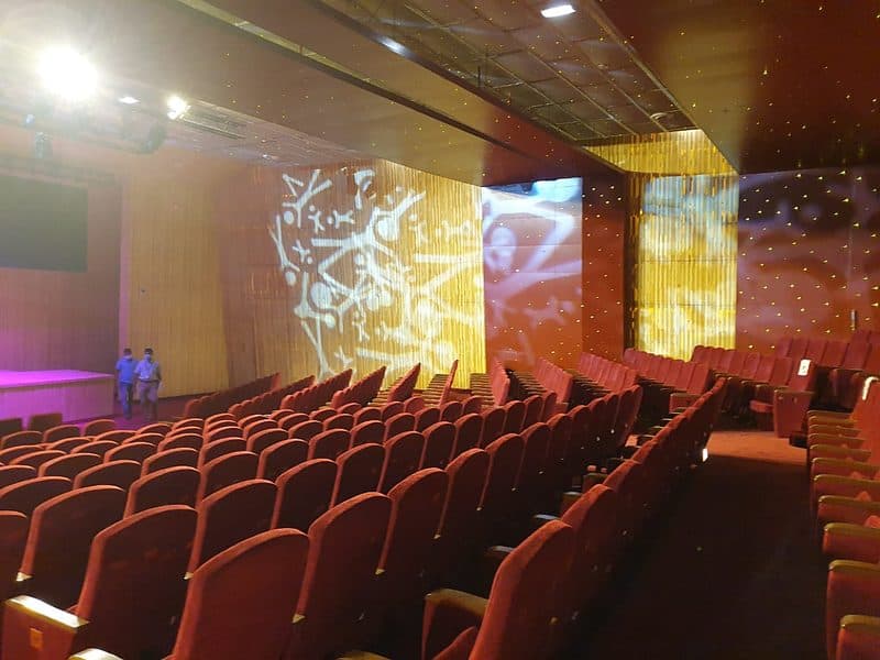 Cigar lounge interior detail